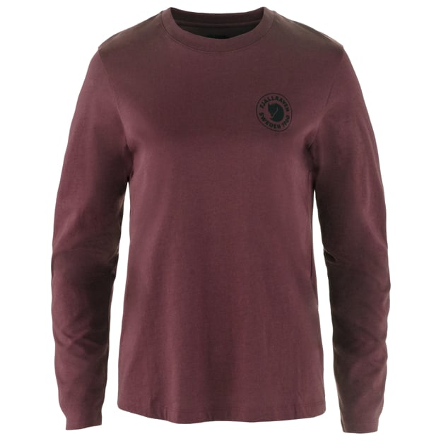 Hiking Ready 1960 Logo T-shirt LS W for Outdoor Layering Hiking Travel and Everyday Wear