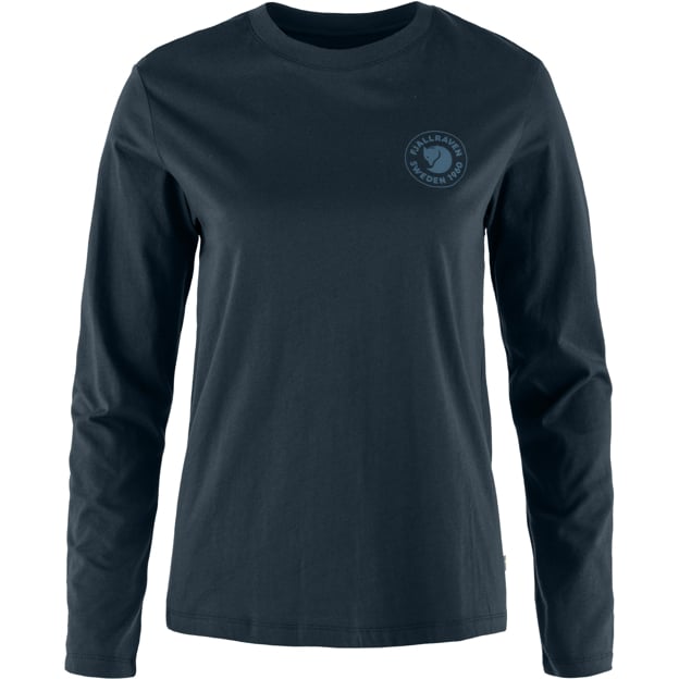 Hiking Ready 1960 Logo T-shirt LS W for Outdoor Layering Hiking Travel and Everyday Wear