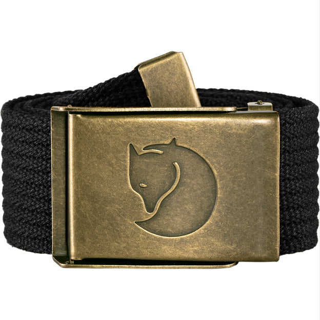 Trail and Travel Canvas Brass Belt for Outdoor Wear and Everyday Accessory Use