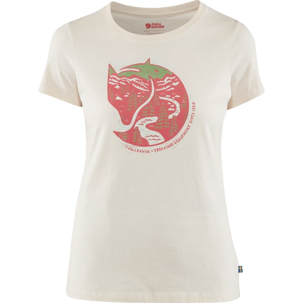 Hiking Ready Arctic Fox T-shirt W for Outdoor Layering Hiking Travel and Everyday Wear