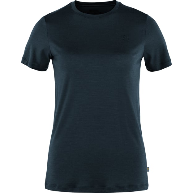 Practical Outdoor Use Abisko Wool SS W for Outdoor Layering Hiking Travel and Everyday Wear