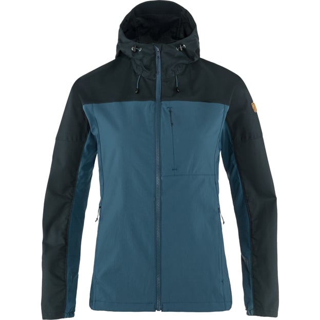 Trail and Travel Abisko Midsummer Jacket W for Outdoor Layering Hiking Travel and Everyday Wear