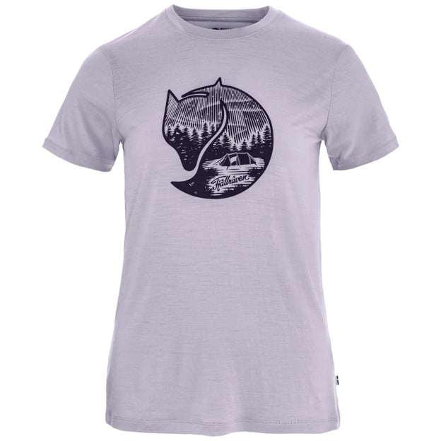 Hiking Ready Abisko Wool Fox SS W for Outdoor Layering Hiking Travel and Everyday Wear