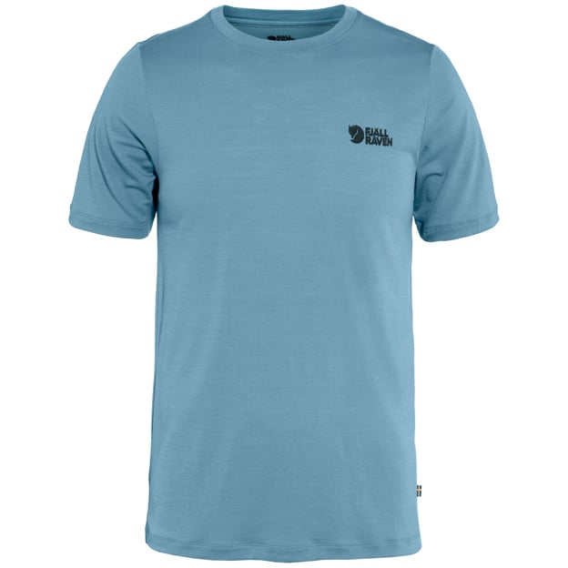 Everyday Outdoor Abisko Wool Logo SS M for Outdoor Layering Hiking Travel and Everyday Wear