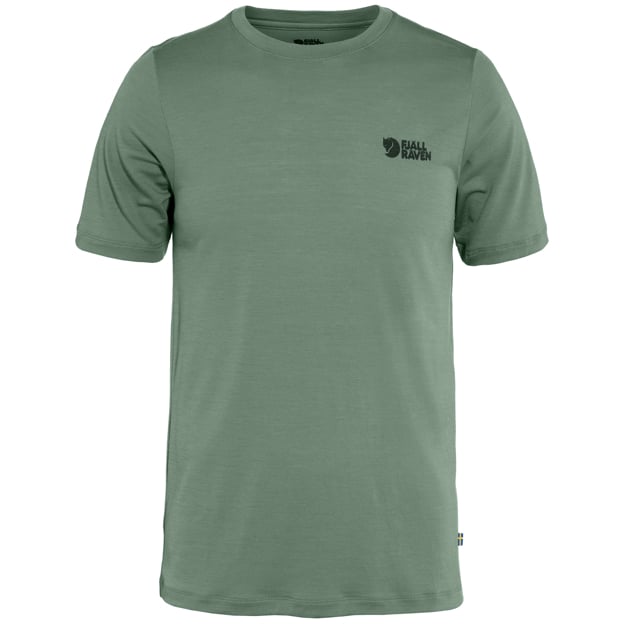 Everyday Outdoor Abisko Wool Logo SS M for Outdoor Layering Hiking Travel and Everyday Wear