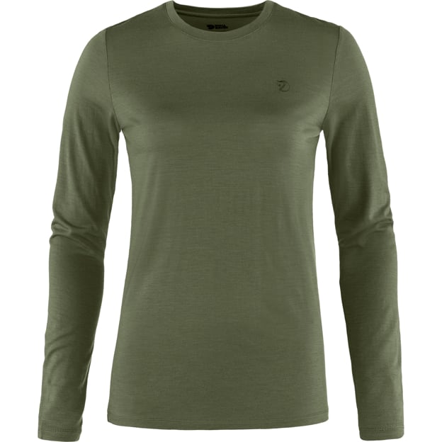 Trail and Travel Abisko Wool LS W for Outdoor Layering Hiking Travel and Everyday Wear
