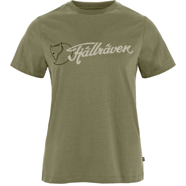 Outdoor Travel Archive Logo T-shirt W for Outdoor Layering Hiking Travel and Everyday Wear