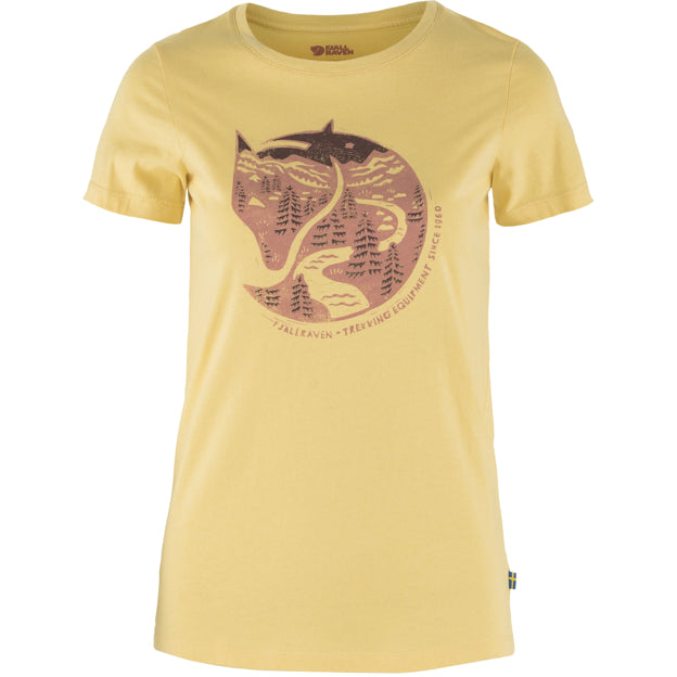 Hiking Ready Arctic Fox T-shirt W for Outdoor Layering Hiking Travel and Everyday Wear