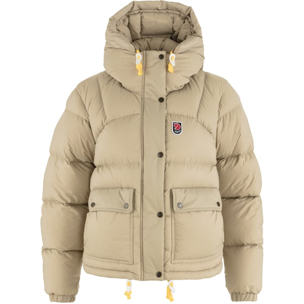 Everyday Outdoor Expedition Down Cropped Jacket W for Outdoor Layering Hiking Travel and Everyday Wear