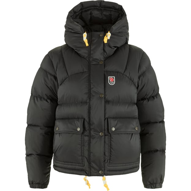 Everyday Outdoor Expedition Down Cropped Jacket W for Outdoor Layering Hiking Travel and Everyday Wear