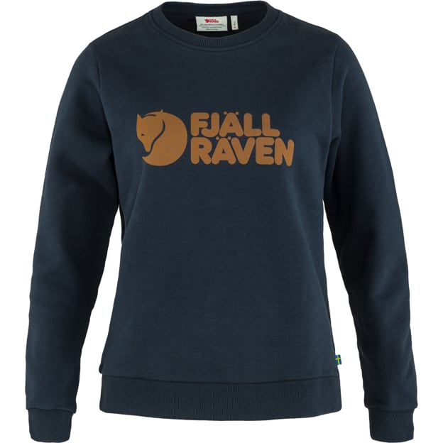 Everyday Outdoor Fjällräven Logo Sweater W for Outdoor Layering Hiking Travel and Everyday Wear