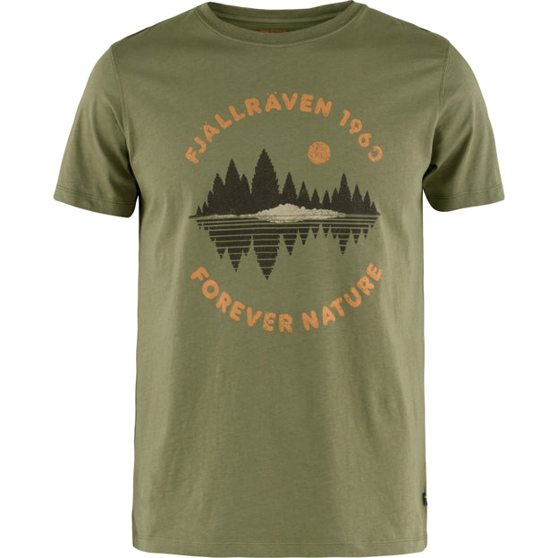 Everyday Outdoor Forest Mirror T-shirt M for Outdoor Layering Hiking Travel and Everyday Wear