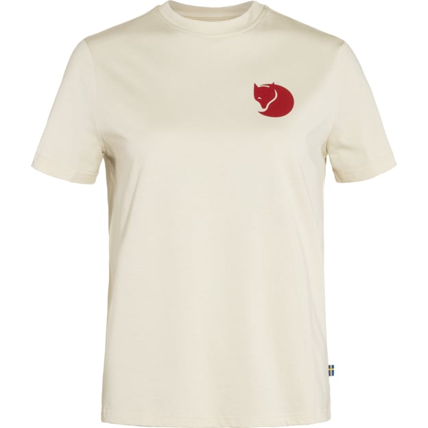 Outdoor Travel Fox Boxy Logo Tee W for Outdoor Layering Hiking Travel and Everyday Wear