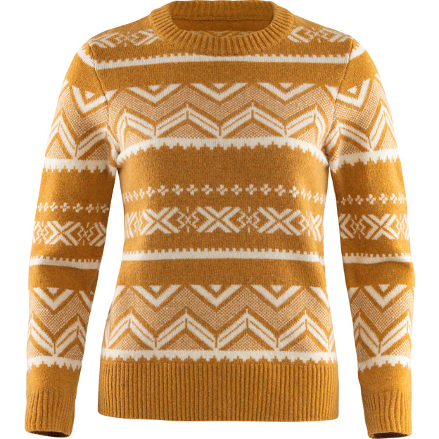 Trail and Travel Greenland Re-Wool Pattern Knit W for Outdoor Layering Hiking Travel and Everyday Wear