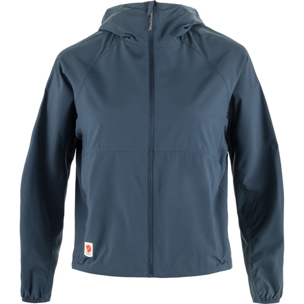 Hiking Ready High Coast Short Wind Hoodie W for Outdoor Layering Hiking Travel and Everyday Wear