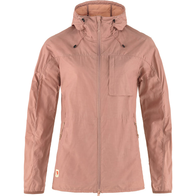 Trail and Travel High Coast Wind Jacket W for Outdoor Layering Hiking Travel and Everyday Wear