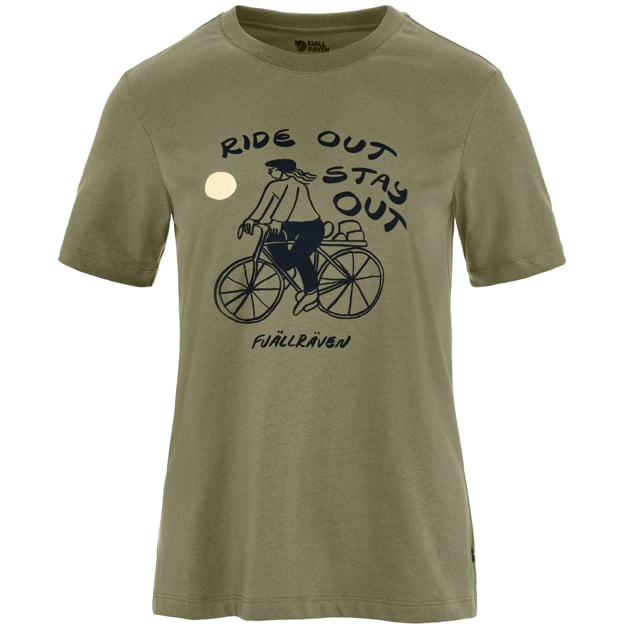 Outdoor Travel Hoja Iväg T-shirt W for Outdoor Layering Hiking Travel and Everyday Wear