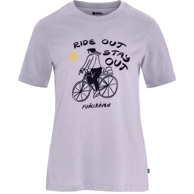 Outdoor Travel Hoja Iväg T-shirt W for Outdoor Layering Hiking Travel and Everyday Wear