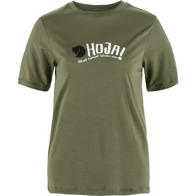 Trail and Travel Hoja Wool T-shirt W for Outdoor Layering Hiking Travel and Everyday Wear
