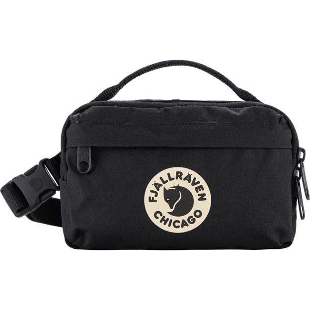 Trail and Travel Kånken Hip Pack Chicago for Carrying Hiking Travel School and Daily Essentials