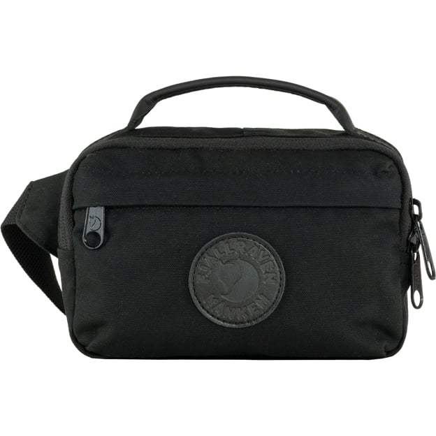 Outdoor Travel Kånken No. 2 Black Hip Pack for Carrying Hiking Travel School and Daily Essentials