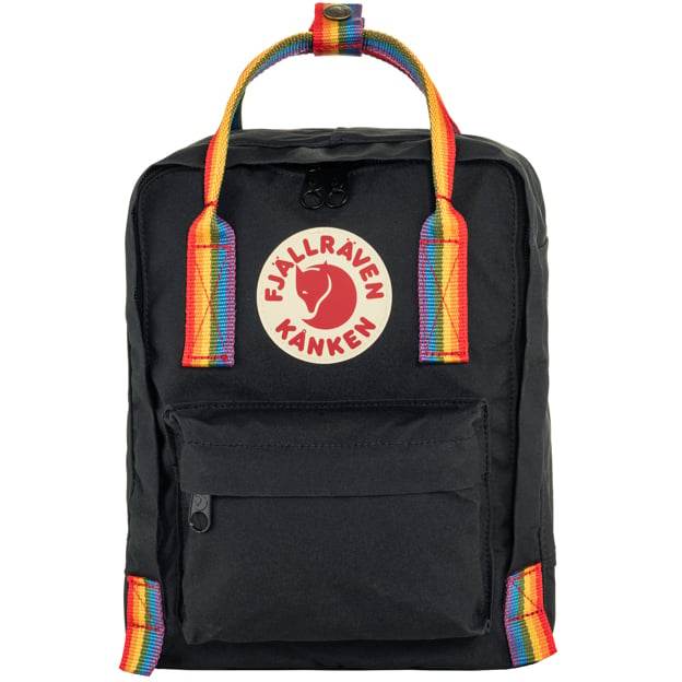 Trail and Travel Kånken Rainbow Mini for Carrying Hiking Travel School and Daily Essentials
