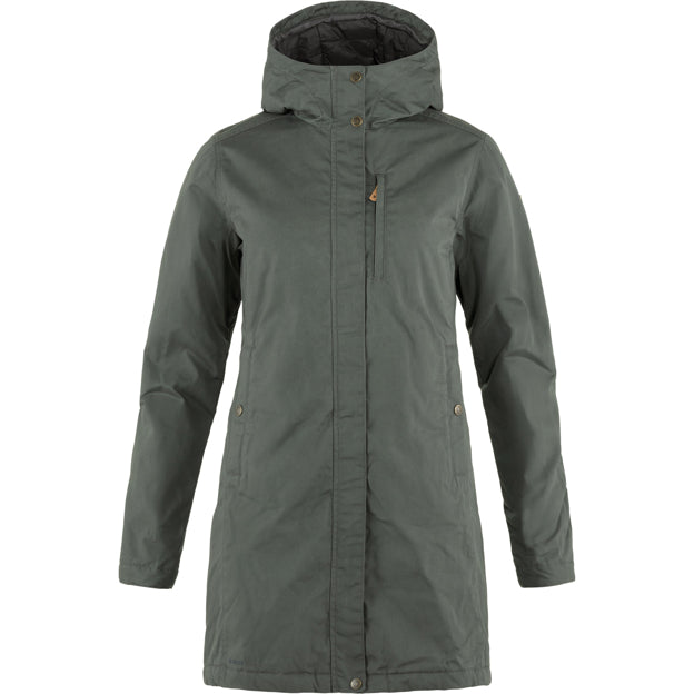 Practical Outdoor Use Kiruna Padded Parka W for Outdoor Layering Hiking Travel and Everyday Wear