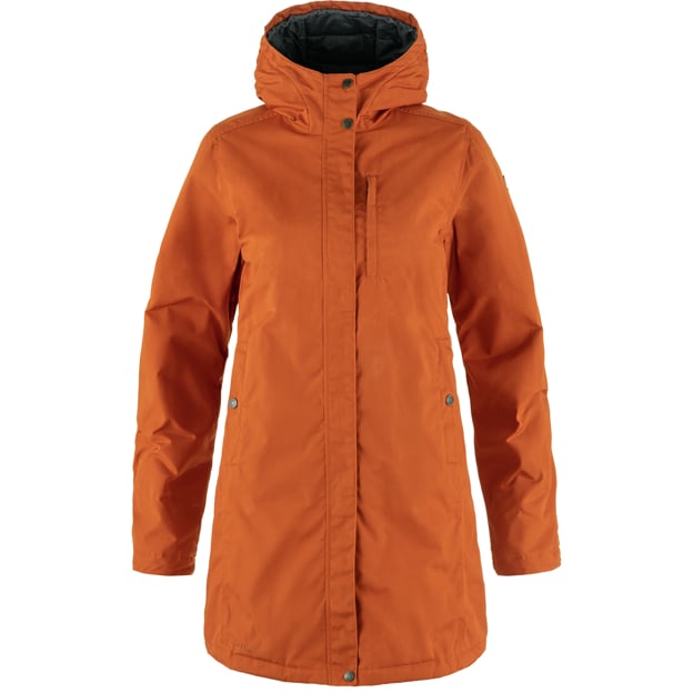 Practical Outdoor Use Kiruna Padded Parka W for Outdoor Layering Hiking Travel and Everyday Wear
