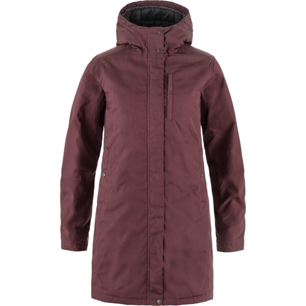 Practical Outdoor Use Kiruna Padded Parka W for Outdoor Layering Hiking Travel and Everyday Wear