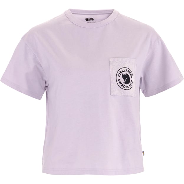 Outdoor Travel Logo Pocket T-Shirt W for Outdoor Layering Hiking Travel and Everyday Wear