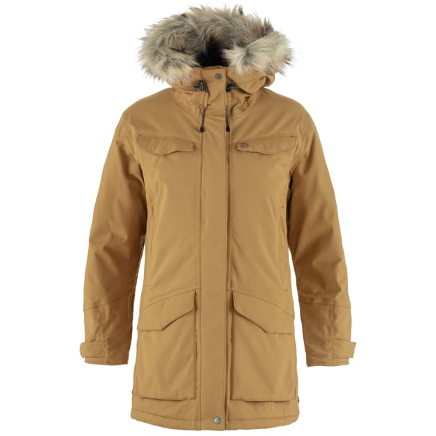 Hiking Ready Nuuk Parka W for Outdoor Layering Hiking Travel and Everyday Wear