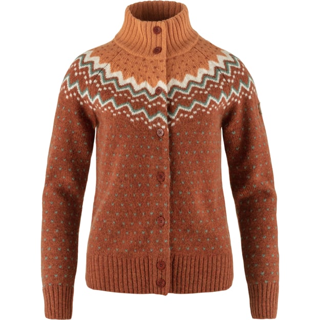 Everyday Outdoor Övik Knit Cardigan W for Outdoor Layering Hiking Travel and Everyday Wear