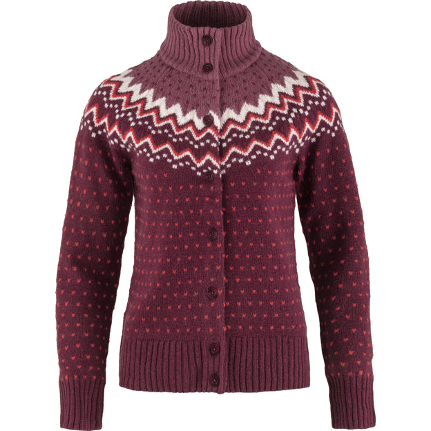 Everyday Outdoor Övik Knit Cardigan W for Outdoor Layering Hiking Travel and Everyday Wear