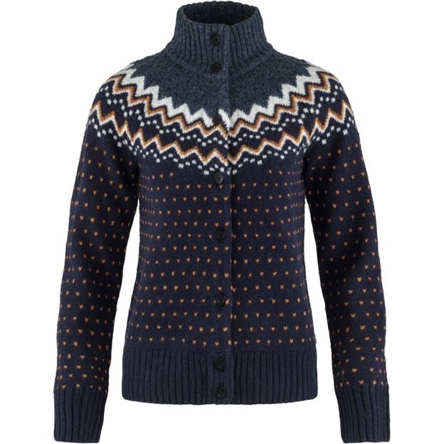 Everyday Outdoor Övik Knit Cardigan W for Outdoor Layering Hiking Travel and Everyday Wear