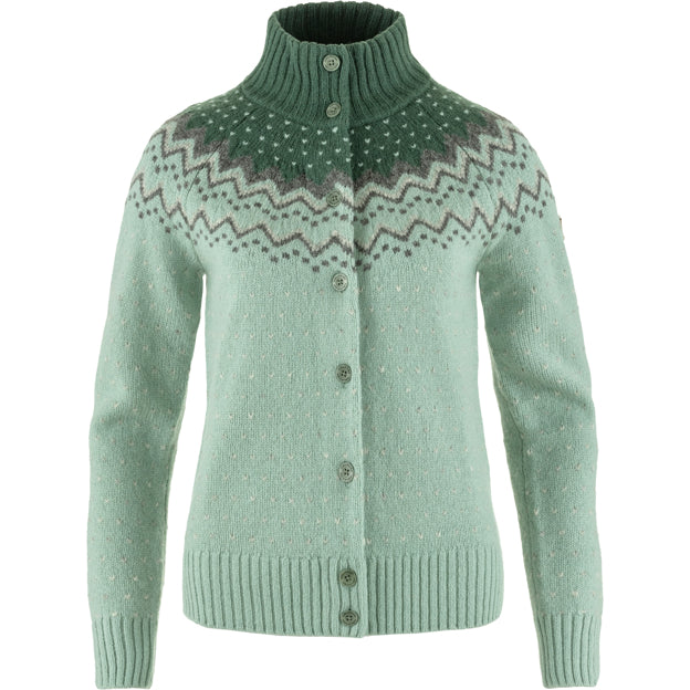 Everyday Outdoor Övik Knit Cardigan W for Outdoor Layering Hiking Travel and Everyday Wear