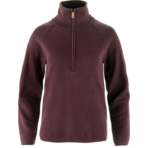 Outdoor Travel Övik Lite Half Zip W for Outdoor Layering Hiking Travel and Everyday Wear