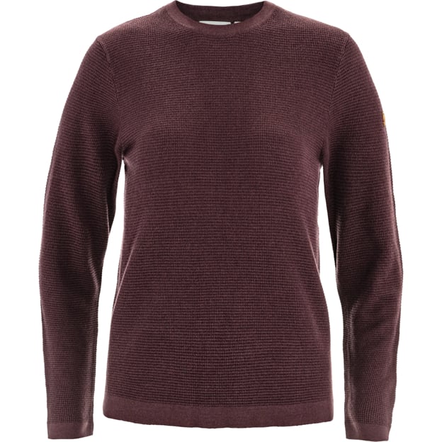 Hiking Ready Övik Lite Knit Sweater W for Outdoor Layering Hiking Travel and Everyday Wear