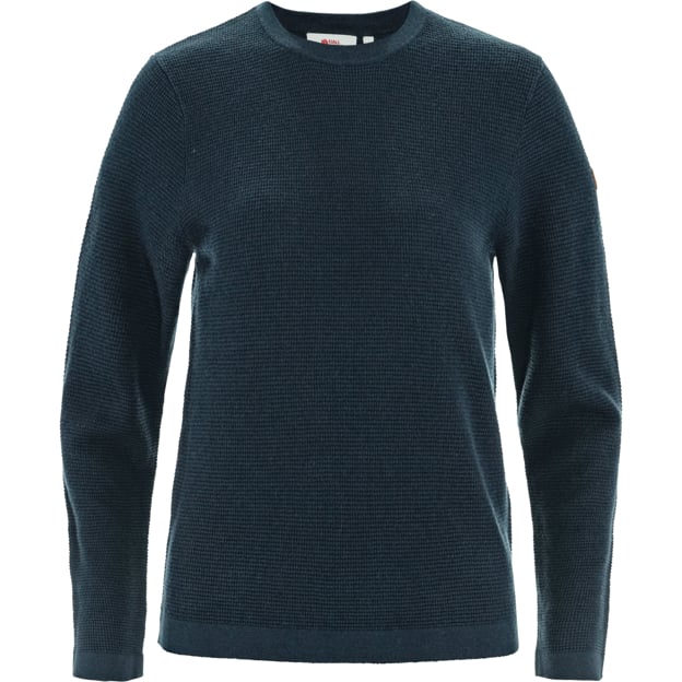 Hiking Ready Övik Lite Knit Sweater W for Outdoor Layering Hiking Travel and Everyday Wear