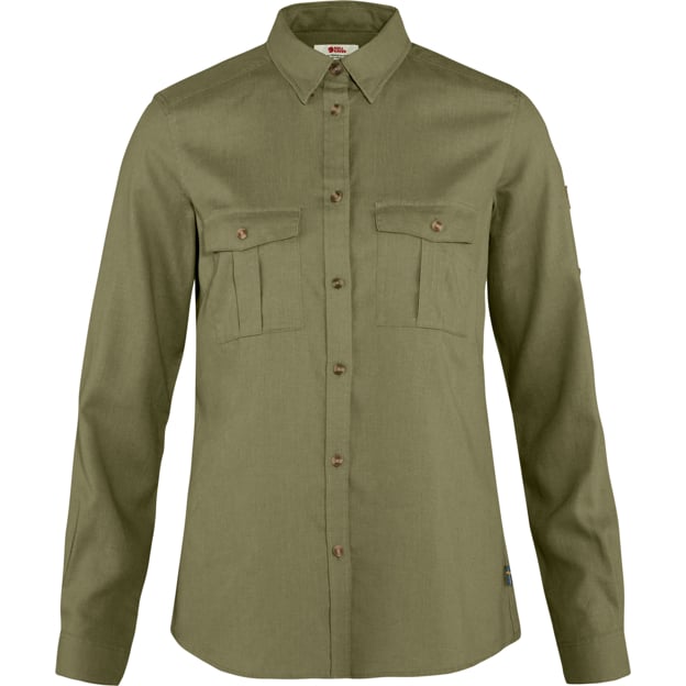 Practical Outdoor Use Övik Travel Shirt LS W for Outdoor Layering Hiking Travel and Everyday Wear